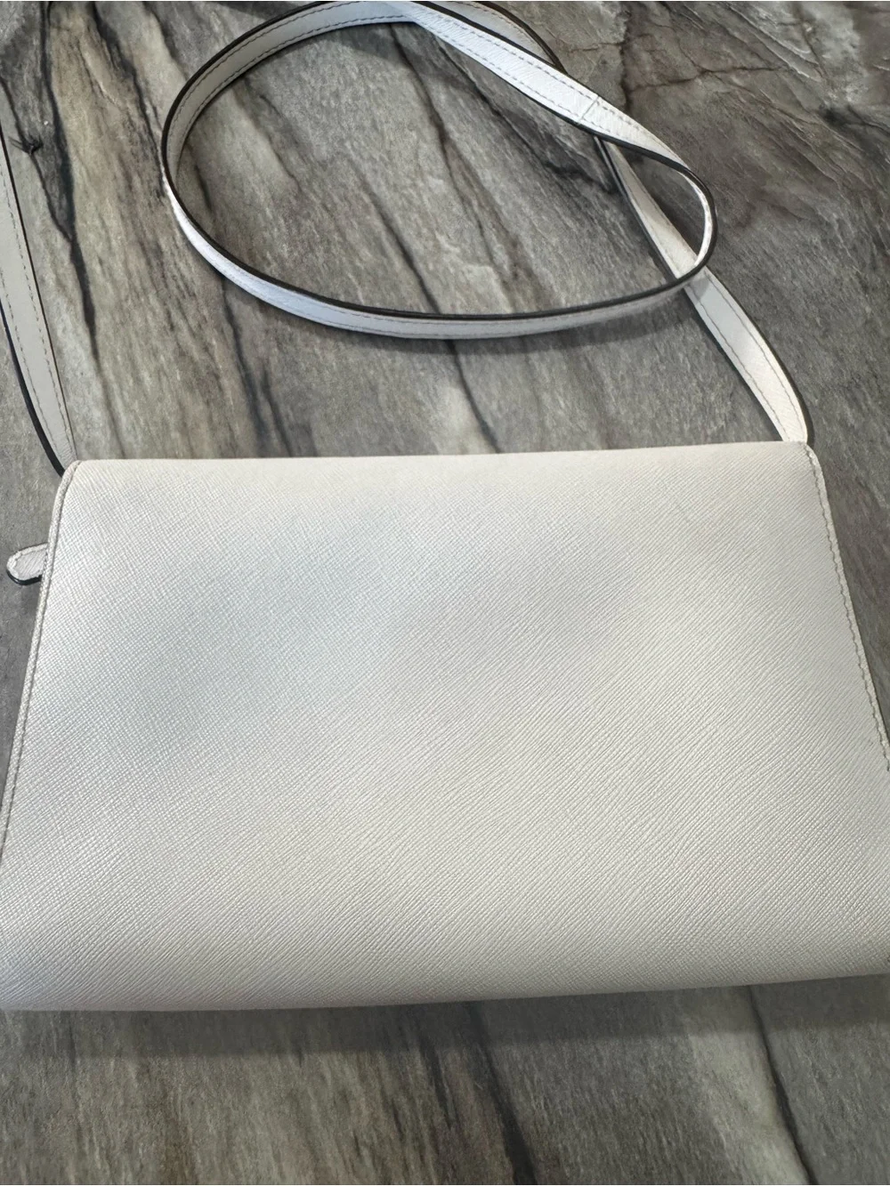 Michael Kors white small crossbag